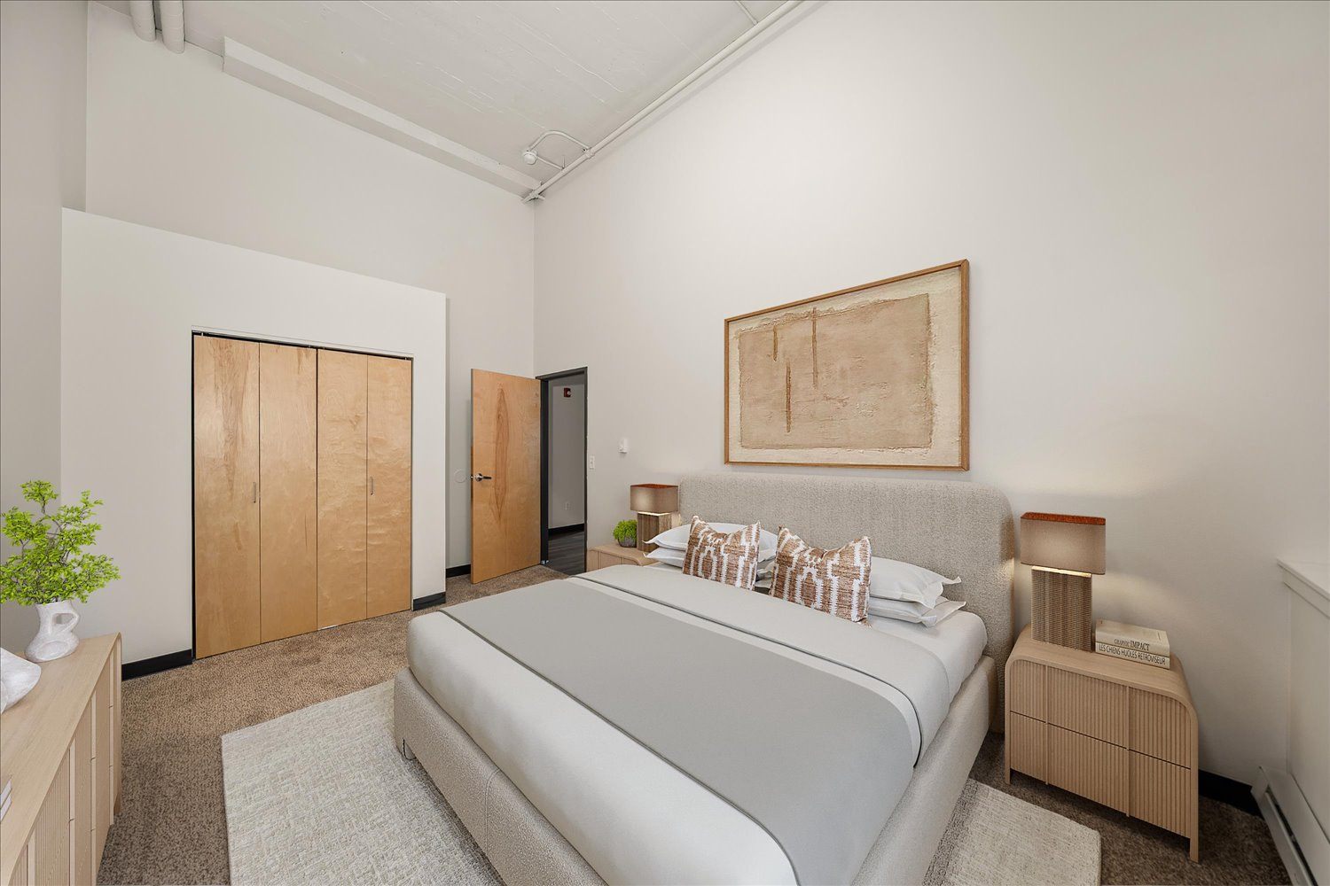 Staged Bedroom